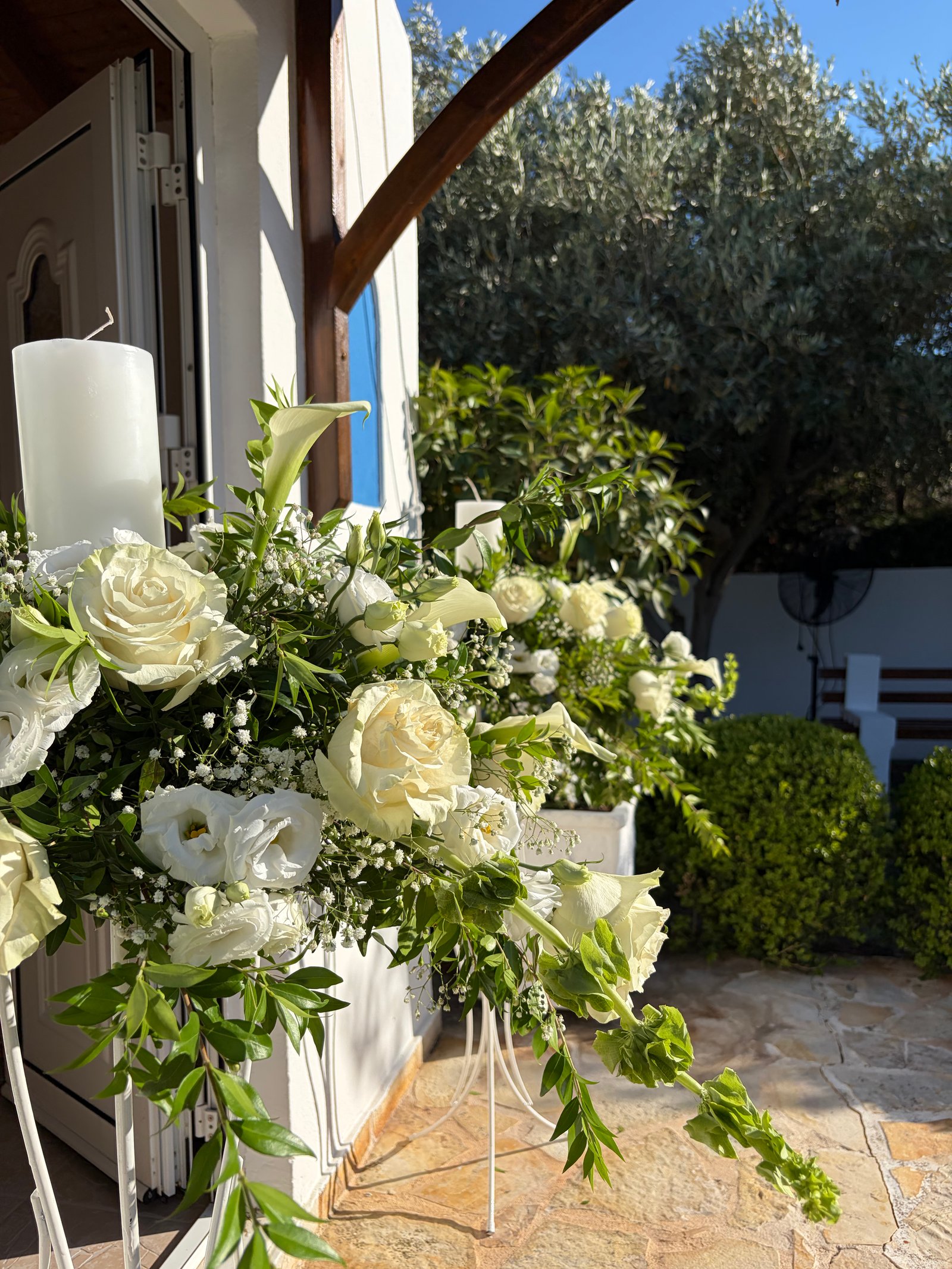 Modern Greek Chic - Floral Styling & Event Styling