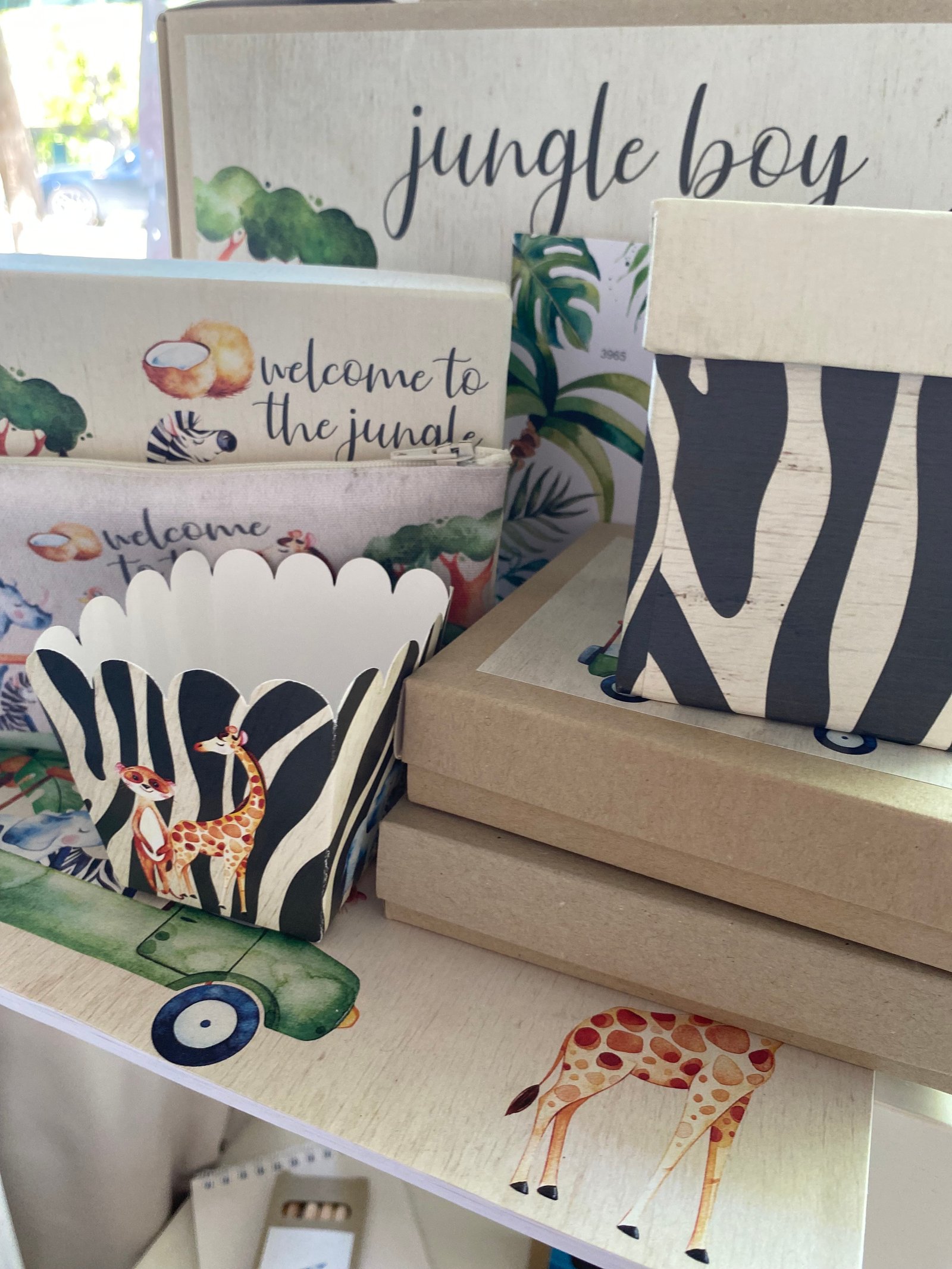Detail of a christening favor